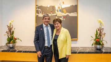 Acuerdo con el FMI: Kristalina Georgieva dijo que es “razonable” el desembolso inicial del 40%