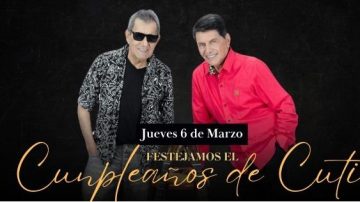 Cuti Carabajal celebrará su cumpleaños con una gran fiesta con amigos