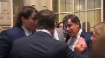 Milei compartió un nuevo video del polémico enfrentamiento entre Facundo Manes y Santiago Caputo