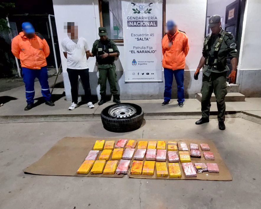 Es el colmo: desmantelan banda narco con 10 detenidos, entre ellos dos gendarmes