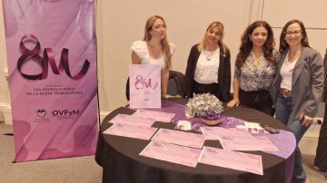 El Poder Judicial estuvo presente en actividades conmemorativas por el Día de la Mujer Trabajadora