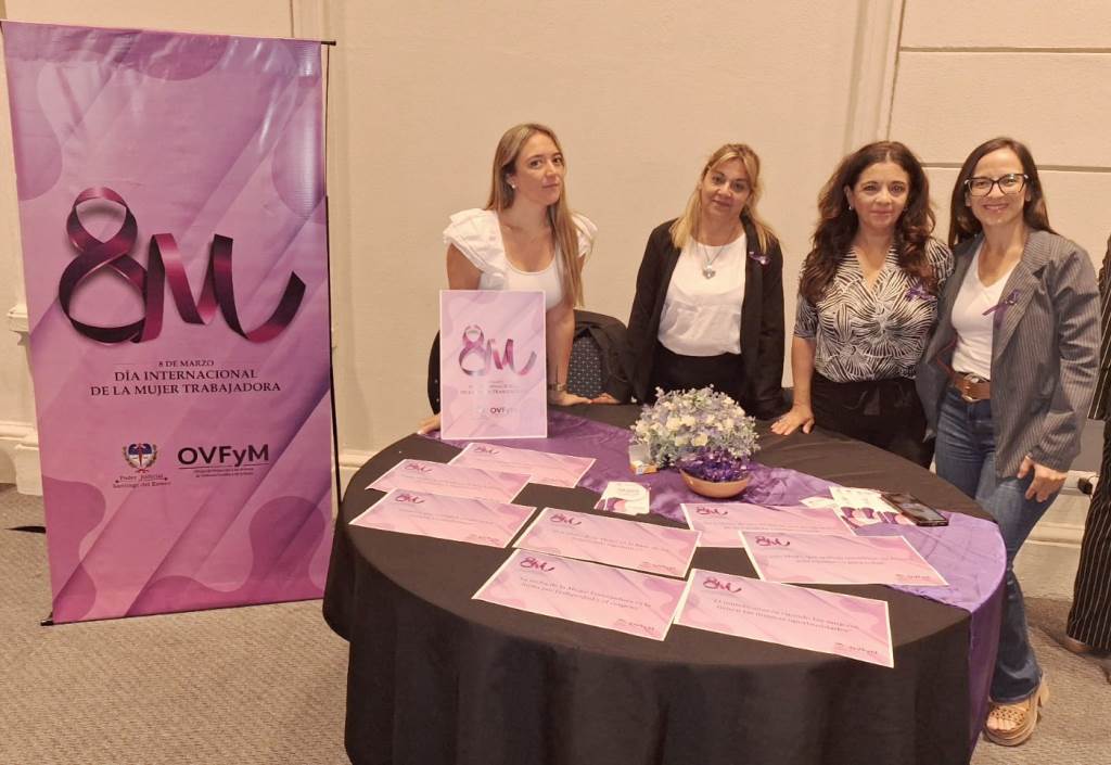 El Poder Judicial estuvo presente en actividades conmemorativas por el Día de la Mujer Trabajadora
