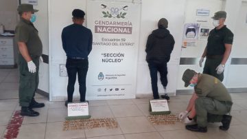 Santiago del Estero: detienen a dos traficantes que habían ingerido 172 cápsulas con cocaína