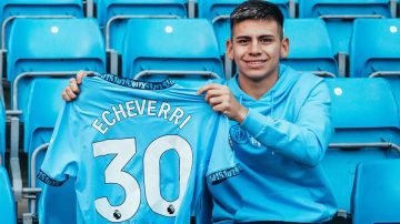 El Diablito Echeverri no sería tenido en cuenta por Guardiola ¿Dónde jugará?