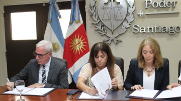 El Centro Único de Capacitación del Poder Judicial firmó un convenio de colaboración académica con la UCSE