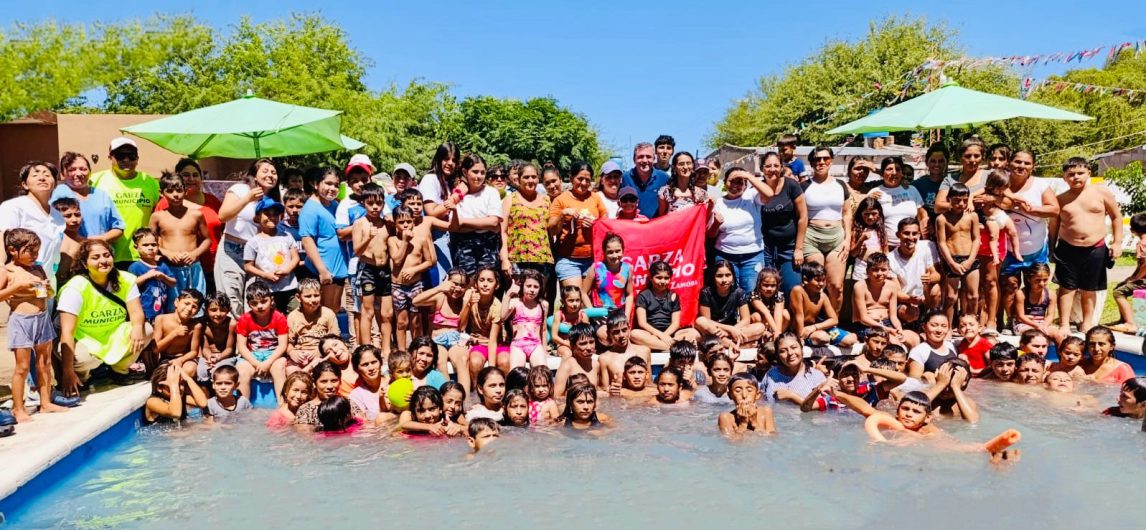 La Colonia de Verano de Garza cerró con amplia convocatoria de niños y niñas en vacaciones