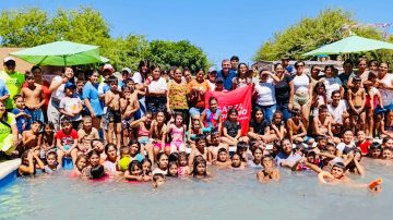La Colonia de Verano de Garza cerró con amplia convocatoria de niños y niñas en vacaciones