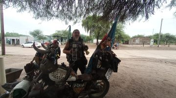 Monster Banegas llegó al Santuario de Mama Antula: “Tenemos una fe terrible”