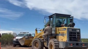 Realizan excavaciones en la casa de un testigo del caso Lian