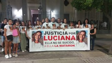 “A ella la mataron”: Contundente mensaje en reclamo de justicia para Luciana Torres
