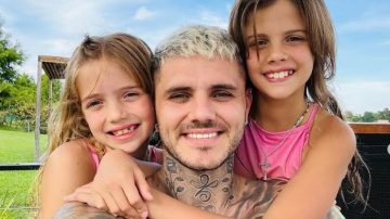 Mauro Icardi no podrá reencontrarse con sus hijas en el Día del Padre: tiene que viajar por un control médico