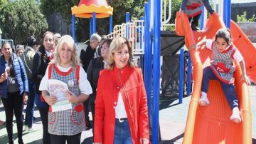 Norma Fuentes abre el ciclo lectivo de jardines de infantes municipales en el Parque Sur