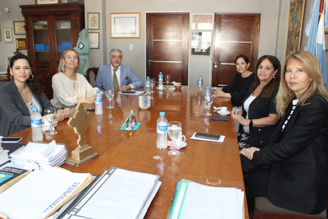 El STJ recibió a la Dra. O´Mill y a funcionarias del Ministerio de Justicia