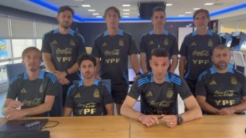 La Selección Argentina se suma la campaña por Bahía Blanca: “Mucha fuerza y ánimos”