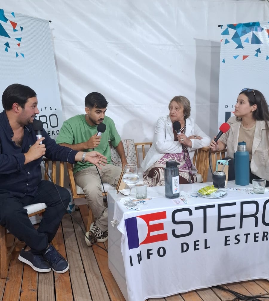 Regalos, juegos e invitados de lujo: el streaming de Info del Estero fue furor en Las Termas