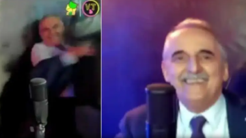 VIDEO | Eduardo Belliboni se agarró a trompadas con un influencer libertario que le dijo “delincuente”