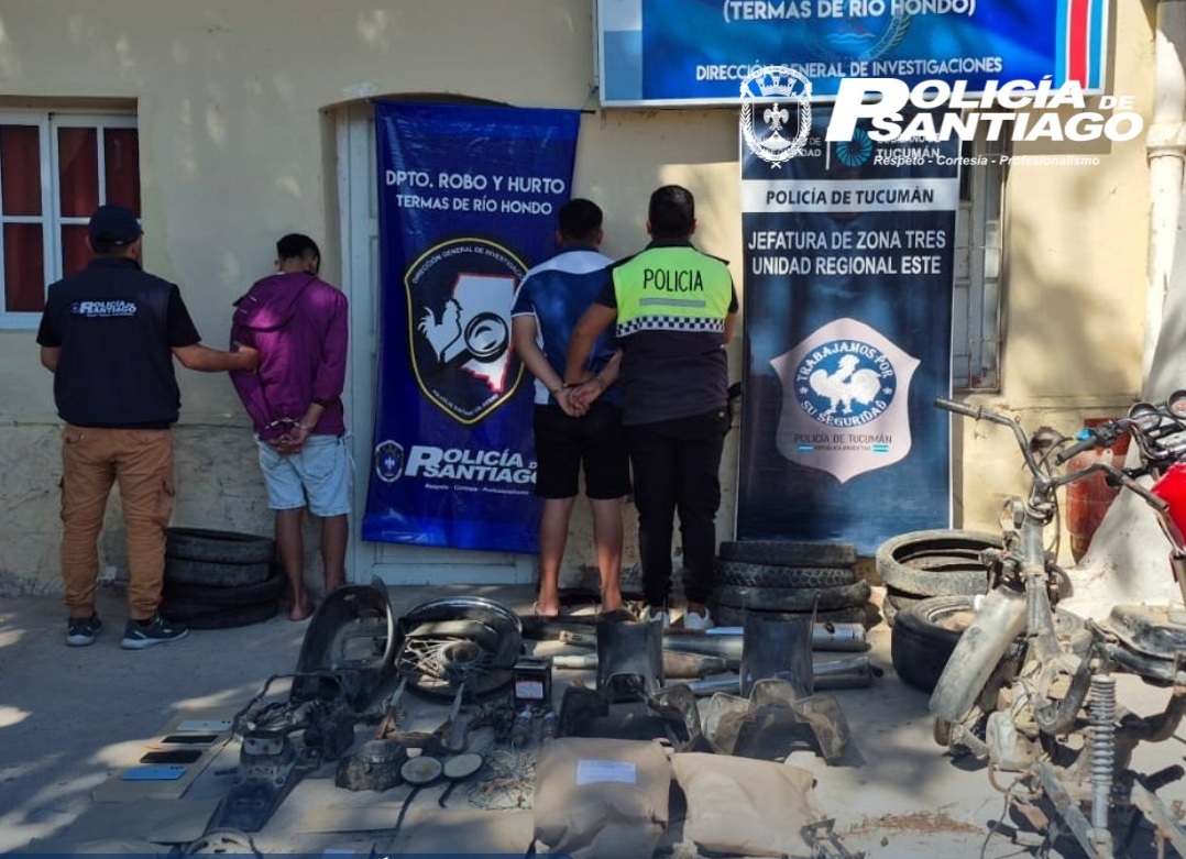 Tras denuncias de termeños y tucumanos, desarticulan banda de delincuentes