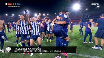 Talleres se coronó campeón al ganarle por penales a River en una definición dramática
