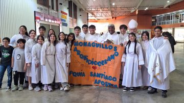 Monaguillos bandeños inician actividades con una jornada de convivencia
