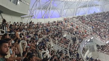 Calor sofocante en el estadio