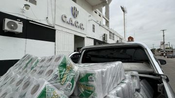 Central Córdoba manda el primer lote de donaciones a Bahía Blanca