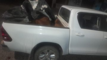 Persecución de película y un macabro hallazgo: detuvieron a un cuatrero que escapaba manejando sin control en La Banda