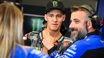 Quartararo tras quedarse sin nafta en Las Termas: “Fue un error humano”