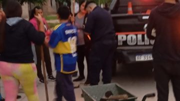 Beltrán: Armado con una gomera agredió a barrenderos; no lo denunciaron por temor