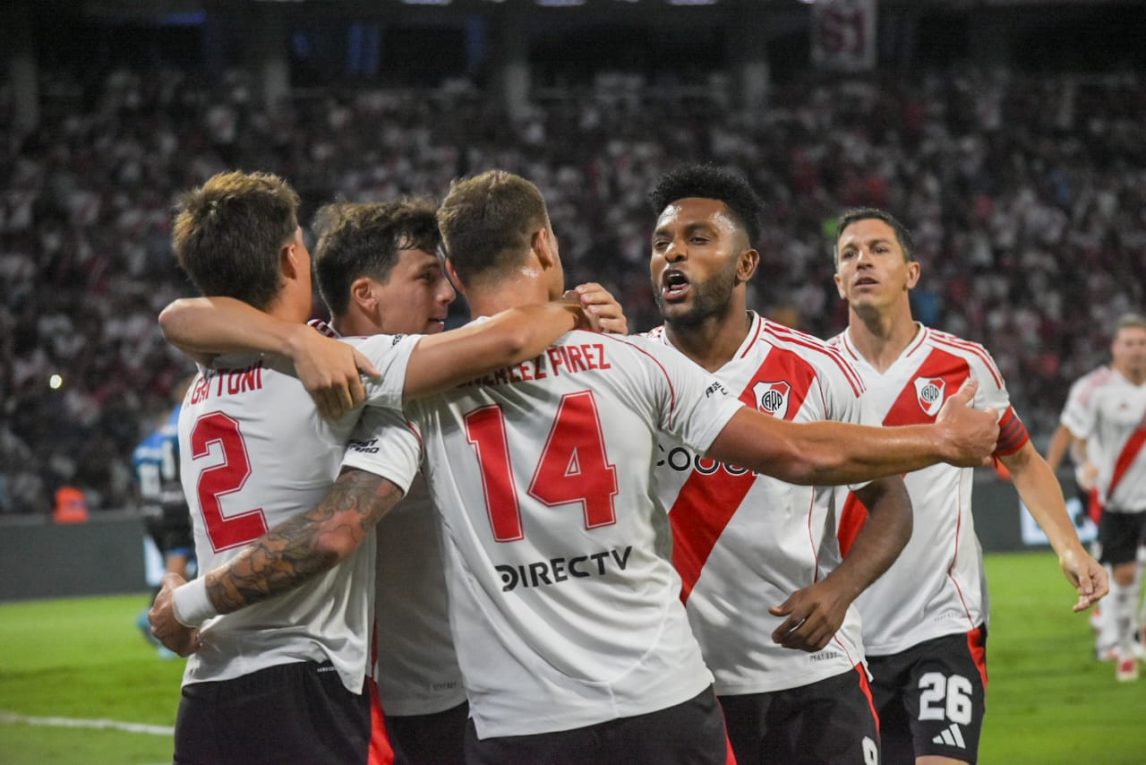 River no dejó dudas en Santiago y venció con claridad a Ciudad Bolívar