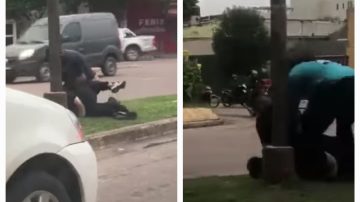 Relatos salvajes: No se accidentaron, pero se atacaron violentamente en Belgrano y Solís