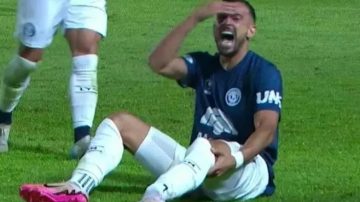 VIDEO: Impresionante lesión de Victorio Ramis en el partido de Independiente Rivadavia-Racing