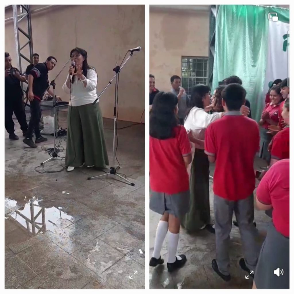 VIDEO|Añatuya y una “rectora inolvidable”: Se retiró del Colegio y así la despidieron