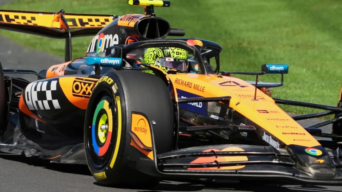Lando Norris le arrebató la pole a Verstappen en el Gran Premio de Australia