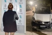 Furia en un boliche: destrozó la camioneta de su novio con un palo y terminó detenida