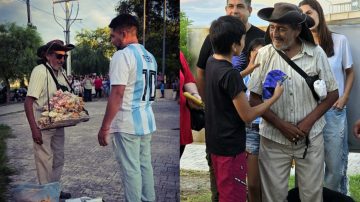 El octavo “Batallón de Amor” fue para don Ramón Gareca: más de 70 santiagueños se unieron para ayudarlo y vivir “un día de solidaridad”