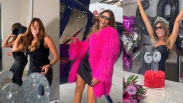 El desopilante video de Catherine Fulop para celebrar sus 60 años