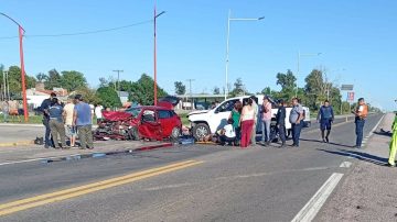 Tragedia en Fernández: dos muertos en un terrible choque en la Ruta 34