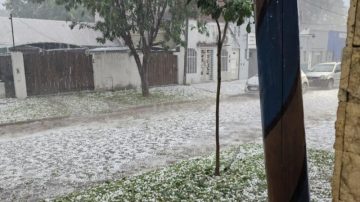 IMPACTANTE VIDEO: Fuerte tormenta de granizo afectó a Rosario y localidades vecinas
