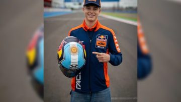 Valentín Perrone arrancó en el puesto 11 en la primera tanda de las prácticas libres