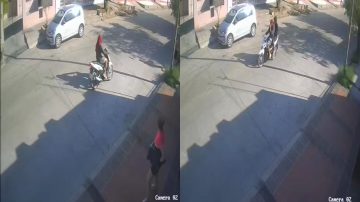 VIDEO: Robo a una vecina tomó menos de 20 segundos y fue grabado por una cámara de seguridad
