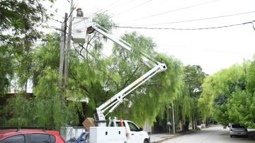 Más iluminación en el barrio Siglo XX: Electricidad de Capital instaló nuevos artefactos LED