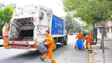 El servicio de recolección de residuos funcionará normalmente estos feriados de Carnaval