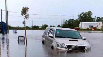 FOTOS Y VIDEOS. Impactantes imágenes de las rutas inundadas en Entre Ríos