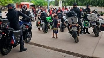 Rugen motores: motoqueros de todo Sudamérica copan Santiago del Estero