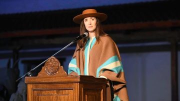 Revelan la boda secreta de la vicepresidenta Victoria Villarruel: aseguran que ya tiene fecha