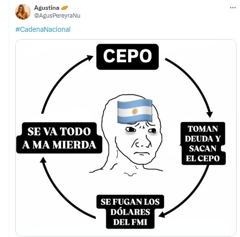 Las redes estallaron tras la cadena nacional de Milei: memes y reacciones cruzadas al anuncio del fin del cepo