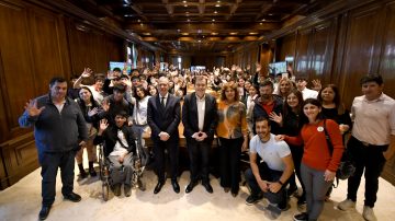 Estudiantes de Los Juríes y Loreto visitaron la Casa de Gobierno