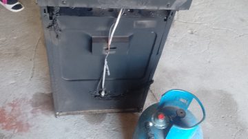 Explosión en una cocina casi acaba en tragedia en el barrio Colón