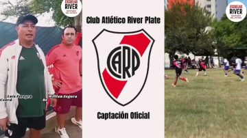 Atención futboleros: el equipo de captación de jugadores de River Plate llega a Santiago