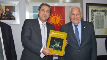 El chozno nieto del general Manuel Belgrano visitó Santiago del Estero